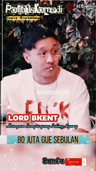Brandon Kent Lord 80 Juta‼️#bkent #curhatbang #dennysumargo #komedipolitik