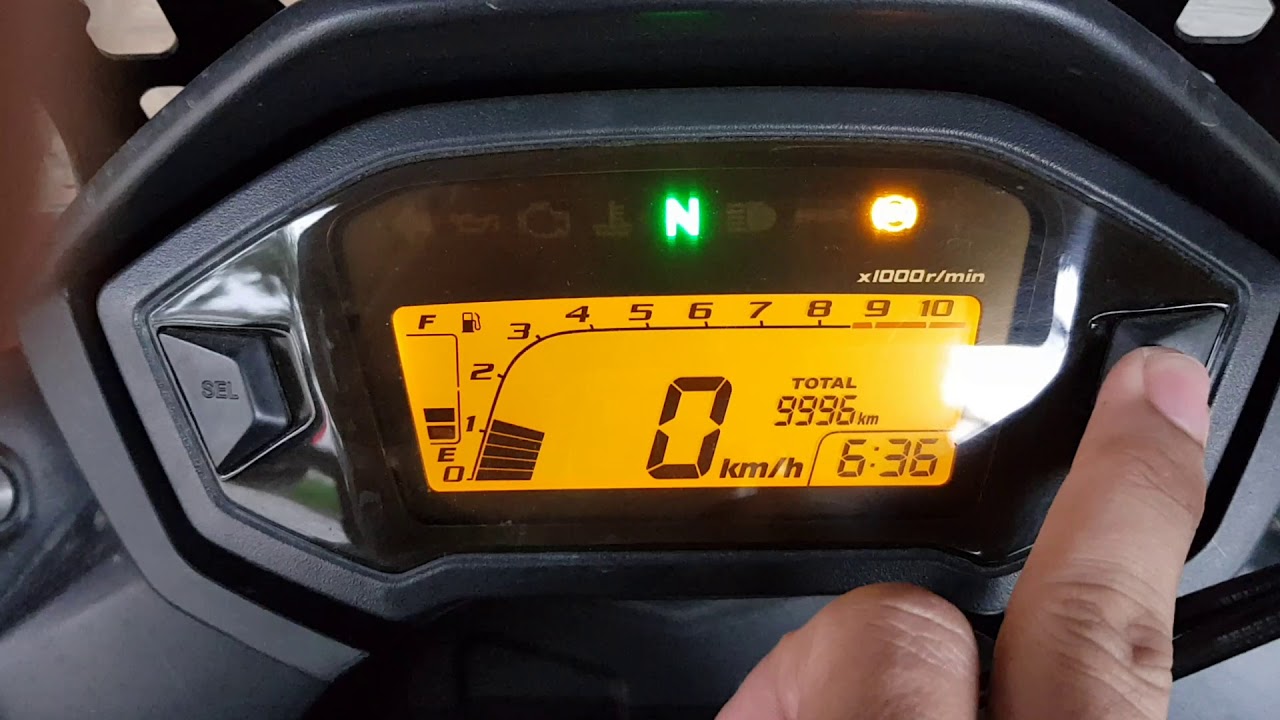 Setting clock on CB500X YouTube