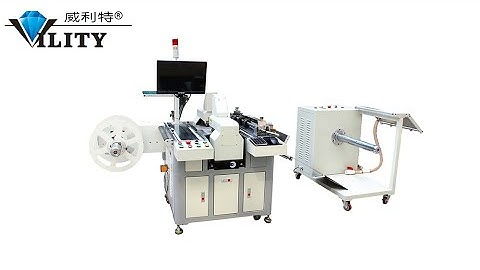 Vility Roll To Roll  Automatic CCD Camera Guide Hole Dual Puncher