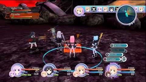 「Hyperdimension Neptunia mk2」 C08 02 B  Underling & Pirachu