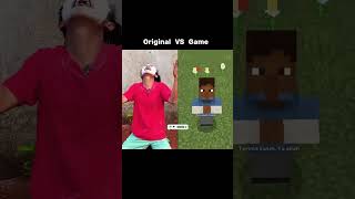 Original VS Game - Tendangan Salto Indonesia #shorts #minecraft #funny