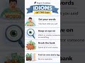 Build your vocabulary with Idioms. #vocabulary