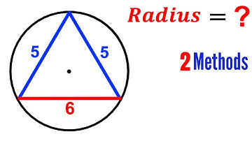 Can you find Radius of the Circle? | (Triangle) | #math #maths | #geometry