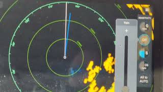 Adjusting radar for sea clutter. 