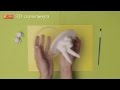 Кулачок из гипса (3D-Скульптура)