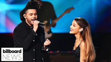Ariana Grande and The Weeknd Tease ‘Save Your Tears’ Remix  | Billboard News
