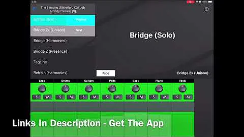 The Blessing (Elevation, Kari Jobe, Cody Cranes) Worship Backing Tracks App Preview