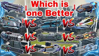 [WR] 🔥 Who is the best Titan Weapon Comparison |War Robots|