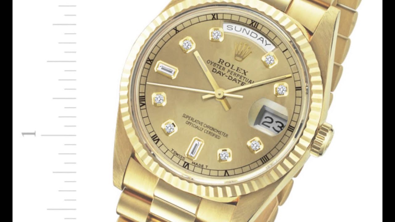 pre owned rolex gold