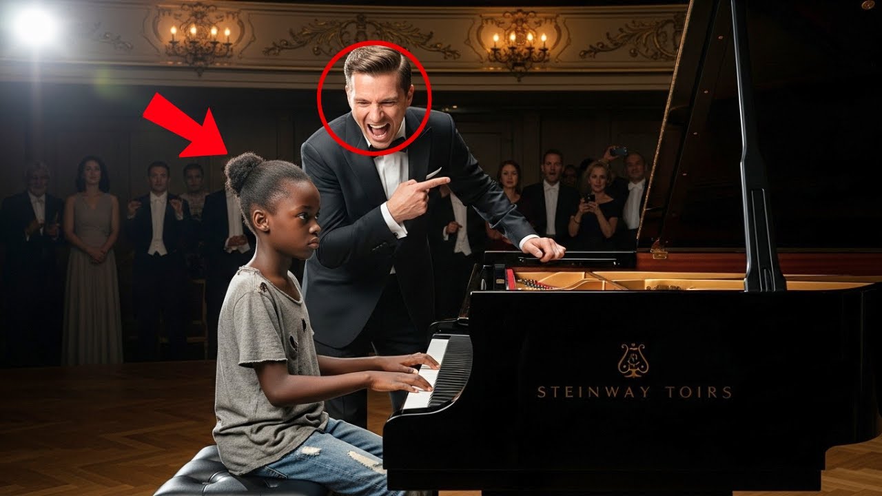 Le milliardaire se moque d'une fille noire au piano… mais sa performance le choque