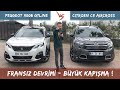 PEUGEOT 3008 vs CITROEN C5 AIRCROSS | HANGİSİ DAHA İYİ? (İKİSİ YANYANA TR