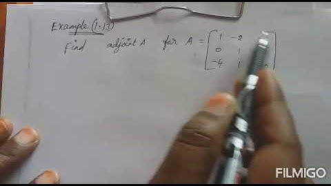 11th Business maths /matrices and determinants/ Example (1.13 )