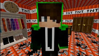 MİNECRAFT 'TA TNT EV BULDUK!