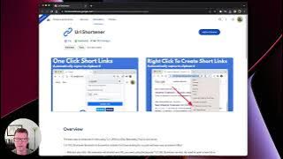 How to use Link Shortener Extension | T.LY