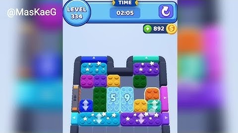 Color Block Jam Level 334 Walkthrough Solution