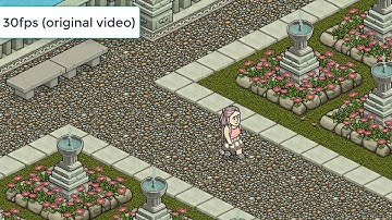 Habbo Video Frame Generation using AI frame interpolation