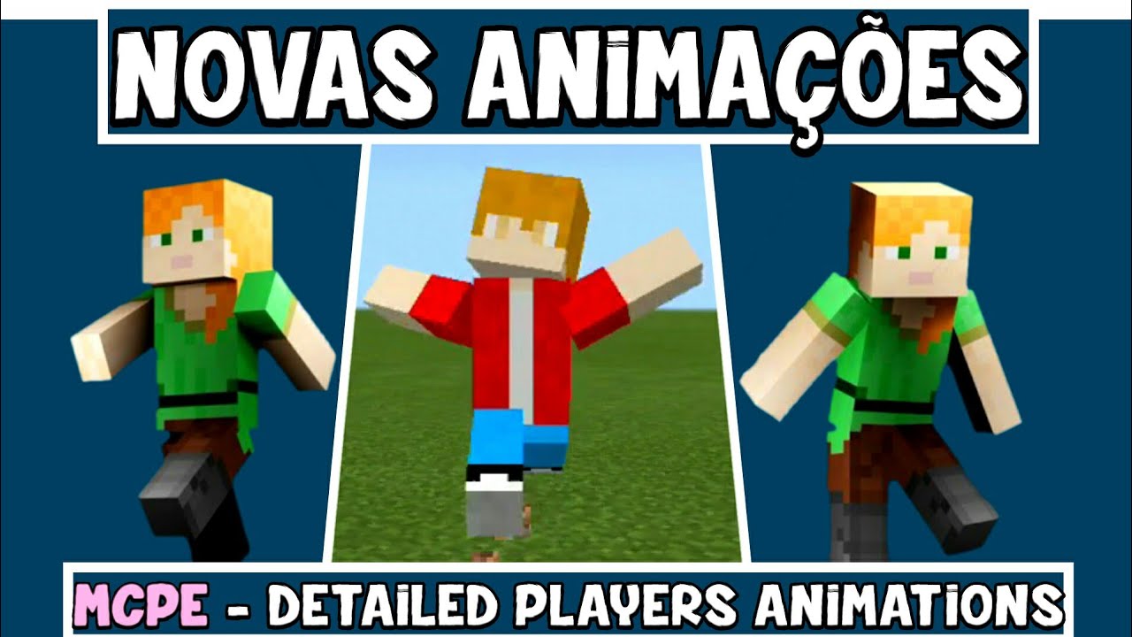 Animated Player Addon for Minecraft PE 1.13+