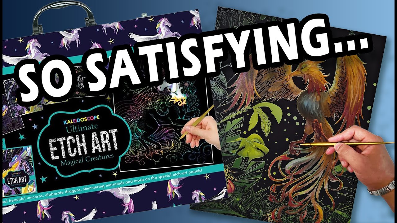 Kaleidoscope Etch Art Kit Unboxing + Honest Review