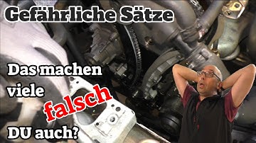 Das machen viele falsch du auch? - Steuerkettenunterschiede 1.4 TSI