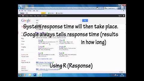Keystroke Level-Model Demonstration