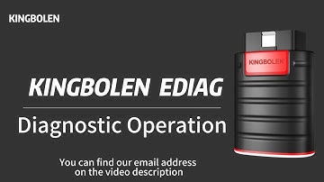 KINGBOLEN EDIAG | Diagnostic Operation