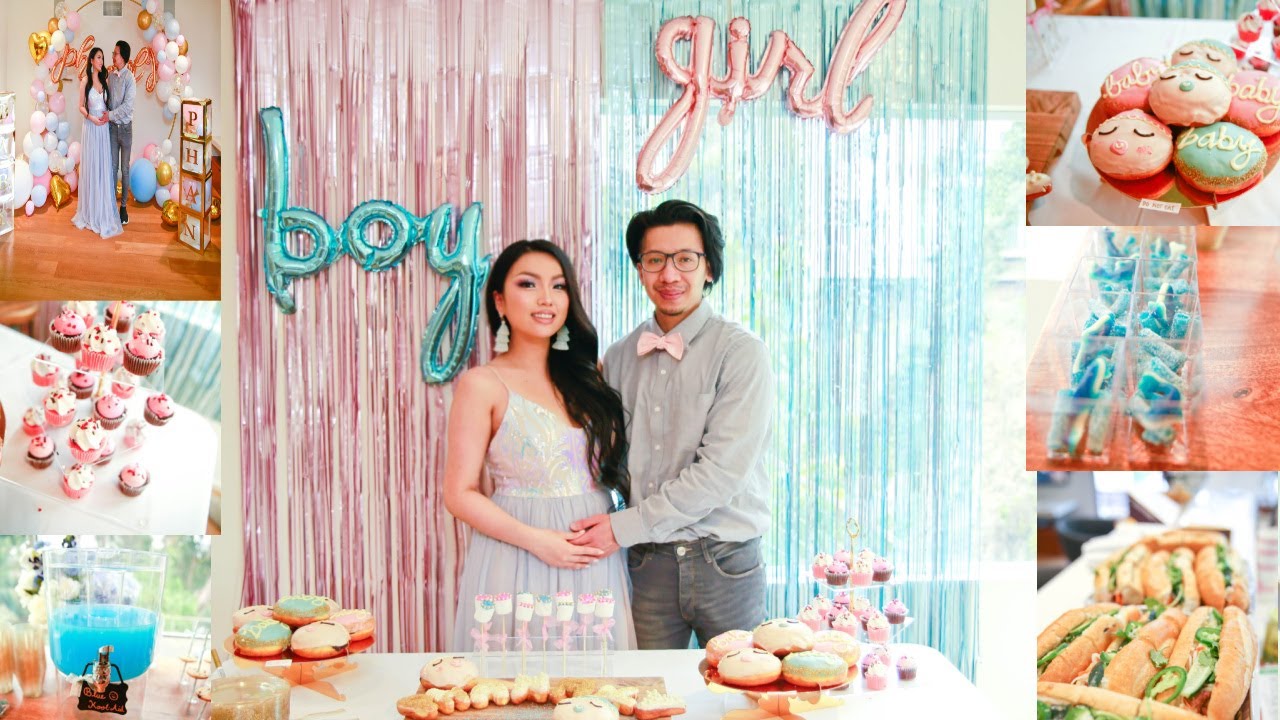 OUR BABY GENDER REVEAL PARTY !!! 