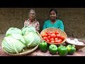 Cabbage Recipe by Grandma and Daughter ❤ Village Life