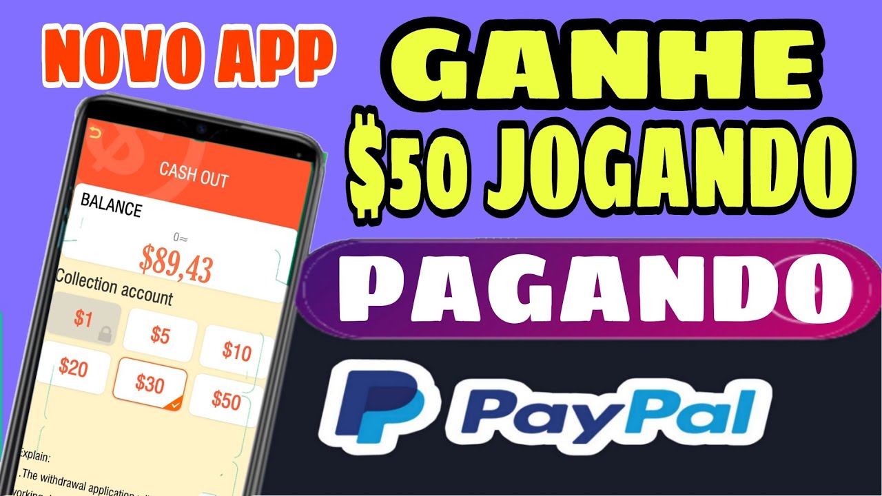 Jogos Que Ganha Dinheiro de Verdade no PayPal√ App Que Paga no PayPal MUITO FÁCIL