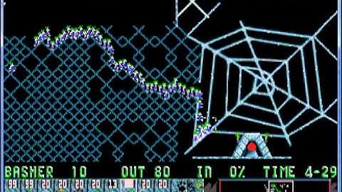 Lemmings 1 Fun Level 25  Lemmings Lemmings everywhere.mpg