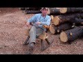 Making more modern rustic log furniture by mitchell dillman