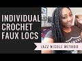 Install your own Faux Locs SUPER EASY: Jazz Nicole Method
