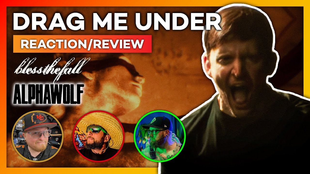 HEADBANGER MAXING!!! blessthefall - Drag Me Under Reaction & Review - Is It a Fail or Fire?