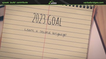 Goals for 2023 - Learn a Second Language
