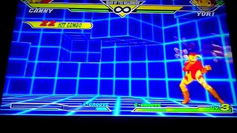 CvS2 Cammy A-groove Combos