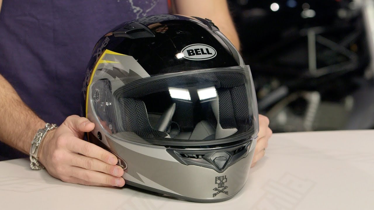 Bell Qualifier Airtrix Battle Helmet Review at RevZilla.com - YouTube