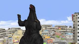 [MMD] Godzilla 1991 3D Animation Test