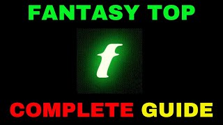 Fantasy Top, Step by Step Guide (Airdrop Opportunity)