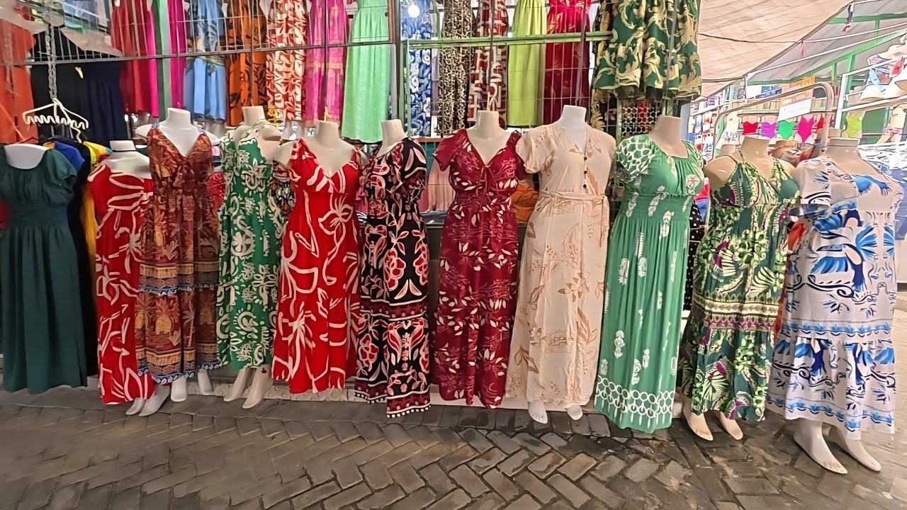 FEIRA DA SULANCA DE CARUARU, VESTIDOS DE FESTA MODA FEMININA ROUPA BARATA