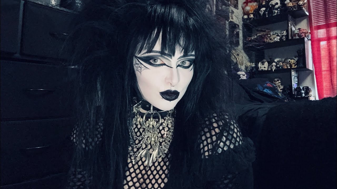 ASMR Паутина 🕸️ Традиционная готика GRUMM / Образ ко Дню святого Валентина 🖤🥀