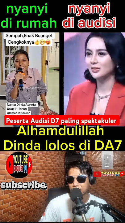 Wika Salim kaget mendengar suara Dinda, #dangdutakademi #youtubeshorts #viralvideos #shorts...
