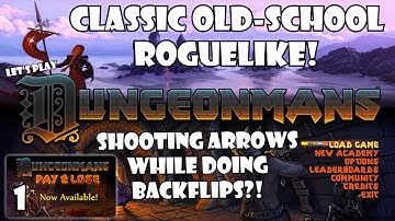 Destroying everything in this satirical old-school Roguelike | Dungeonmans | 1