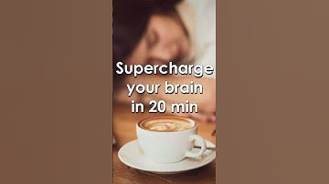Coffee before sleep? The science says YES ☕ 😴 #medicine #coffee #sleep #study #work