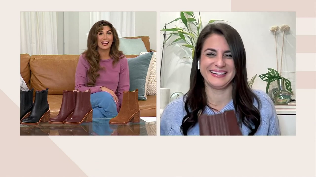 Marc Fisher LTD Leather or Suede Heeled Ankle Boots - Halida on