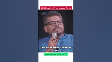 Dispelling Myths: J Sai Deepak
