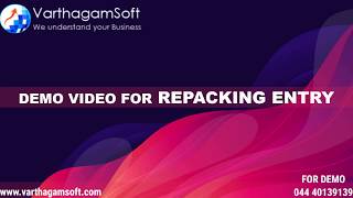 REPACKING ENTRY (Tamil) - Varthagamsoft screenshot 3