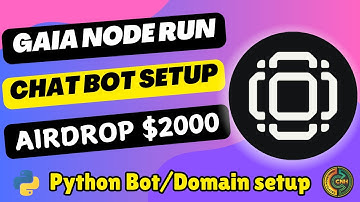 Gaia.net Node Setup with Chatbot | Boost Your XP & Configure Domain | Crypto Airdrop