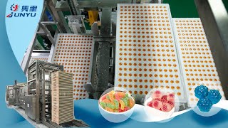 starch mogul confectionery starch mould jelly candy production line starch mould jelly candy machine