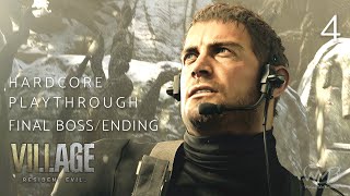 Resident Evil 8: Village - Heisenberg Boss Fight | Final Boss Miranda | Ending (Hardcore)