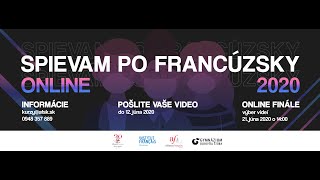 Spievam po Francúzsky 2020 vidéos LIVE