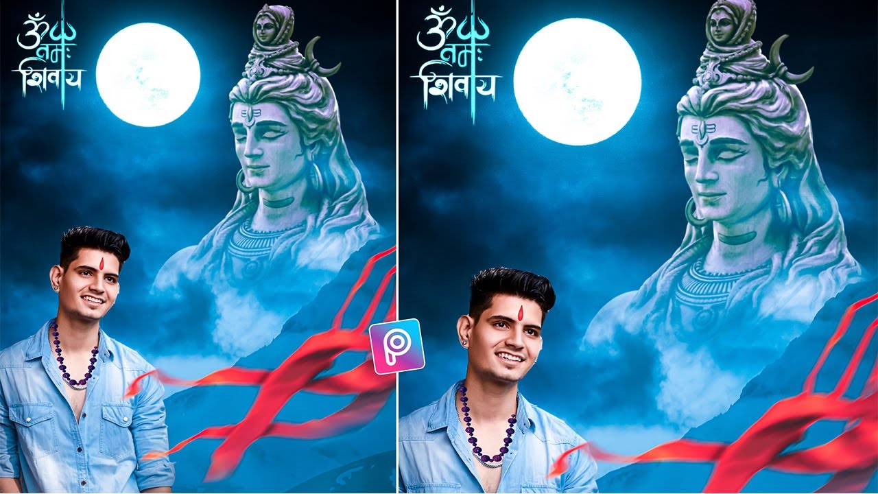 Shivratri photo editing 2021 | Shivratri Photo Editing Kaise kare | PicsArt  Shivratri Photo Editing - YouTube